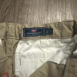 Vineyard Vines Boys Size 7 Khaki Breaker Chino Shorts